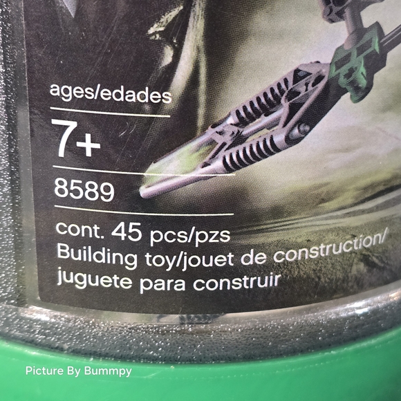 Sealed LEGO Bionicle Rahkshi Lerahk set 8589 - Picture 4 of 7